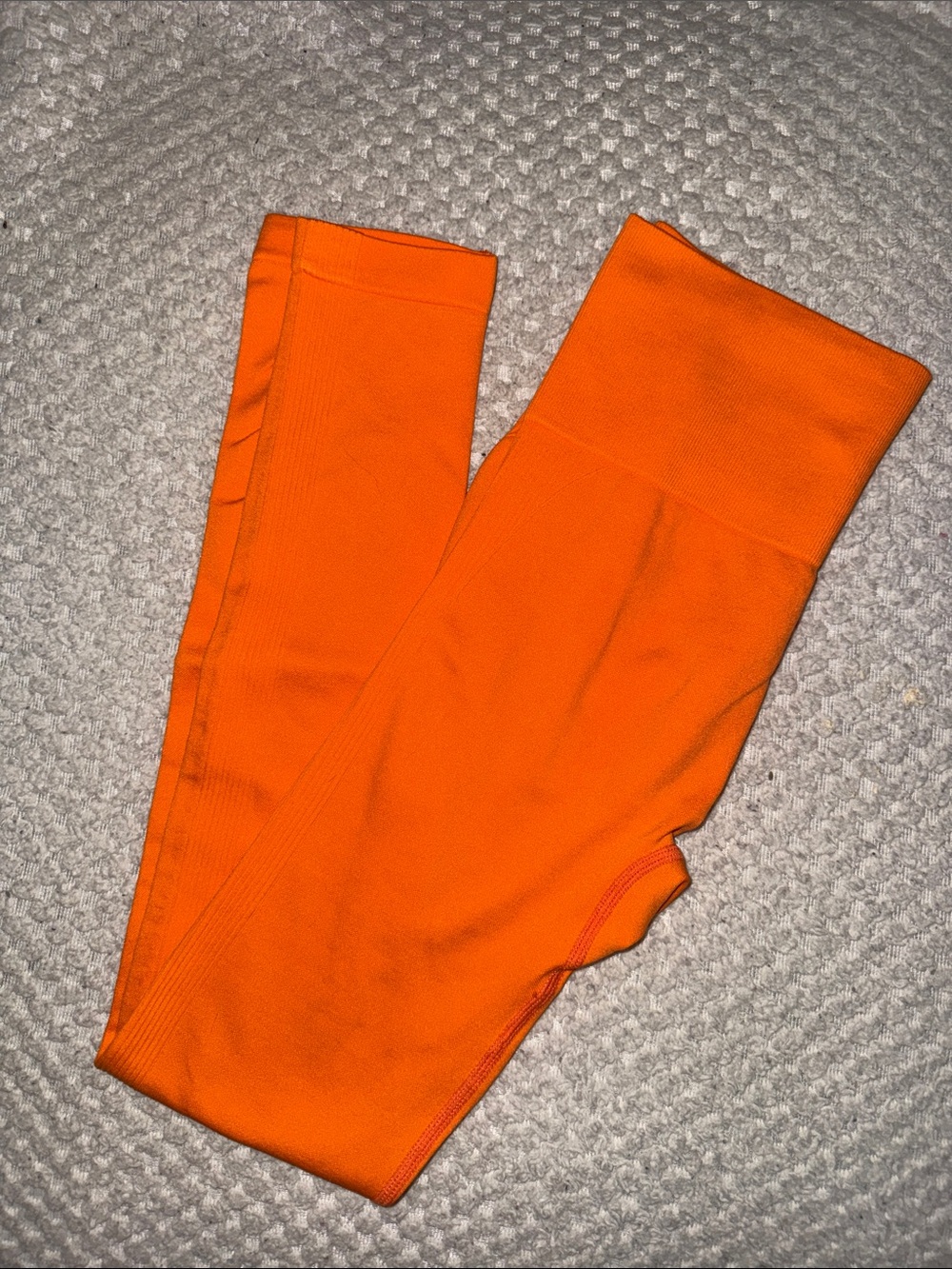Orange Active Leggings
